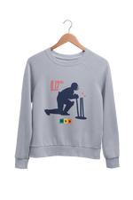 Premium Gray Regular Fit Sweatshirt for Men - 320 GSM Cotton | Fullmoon Styles