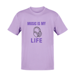 Men Oversized - Music Is My Life Men Oversized 210 Lavender | Fullmoon Styles