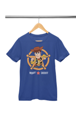 Premium Royal Blue Regular Fit Tshirt for Women - 180 GSM Cotton | Fullmoon Styles