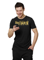 Comfortable Men Regular Fit Tshirt in Black - 180 GSM | Fullmoon Styles