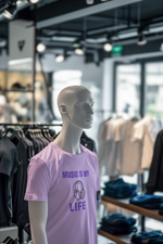 Lavender Oversized - Music Is My Life Men Oversized 240 Design | Men Fashion