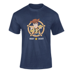 Men Oversized - Toy Story Woody Sheriff Men Oversized 210 Navy Blue | Fullmoon Styles