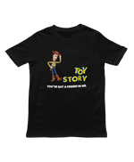 Women Oversized - Toy Story Woody Women Oversized 180 Black | Fullmoon Styles