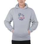 Comfortable Men Regular Fit Hoodie in Gray - 320 GSM | Fullmoon Styles