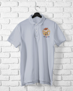 Toy Story Woody Sheriff Women Polo Shirt 220 Gray Polo Shirt - Premium Cotton Women Wear
