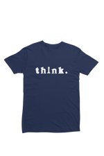 Chess Think Women Regular Fit Tshirt 180 Navy Blue Regular Fit Tshirt - Premium Cotton Women Wear