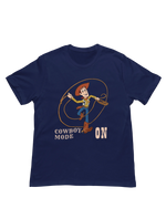 Men Regular Fit Tshirt - Woody Cowboy Mode On Men Regular Fit Tshirt 180 Navy Blue | Fullmoon Styles