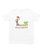 Women Oversized - Toy Story Woody Women Oversized 180 White | Fullmoon Styles