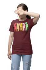 Chess Women Regular Fit Tshirt 180 Maroon Regular Fit Tshirt - Premium Cotton Women Wear