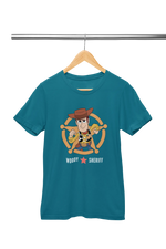 Premium Teal Blue Oversized for Women - 240 GSM Cotton | Fullmoon Styles