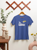 Premium Royal Blue Regular Fit Tshirt for Women - 180 GSM Cotton | Fullmoon Styles