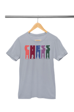 Premium Gray Regular Fit Tshirt for Women - 180 GSM Cotton | Fullmoon Styles