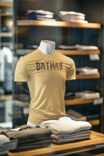 Beige Regular Fit Tshirt - Batman Men Regular Fit Tshirt 180 Design | Men Fashion