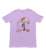 Women Oversized - Woody Cowboy Mode On Women Oversized 240 Lavender | Fullmoon Styles