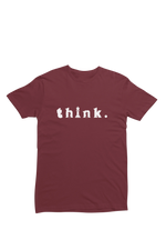 Chess Think Women Regular Fit Tshirt 180 Maroon Regular Fit Tshirt - Premium Cotton Women Wear