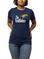 Comfortable Women Regular Fit Tshirt in Navy Blue - 180 GSM | Fullmoon Styles