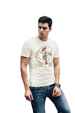Woody Cowboy Mode On Men Oversized 210 Off White Oversized - Premium Cotton Men Wear
