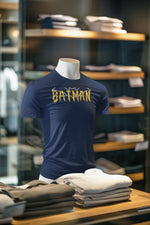 Navy Blue Regular Fit Tshirt - Batman Men Regular Fit Tshirt 180 Design | Men Fashion
