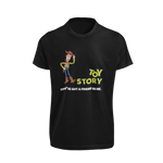 Women Oversized - Toy Story Woody Women Oversized 240 Black | Fullmoon Styles