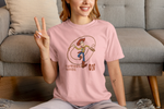 Woody Cowboy Mode On Women Oversized 240 Baby Pink Oversized - Premium Cotton Women Wear