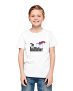 Premium White Regular Fit Tshirt for Kids - 180 GSM Cotton | Fullmoon Styles