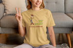 Comfortable Women Regular Fit Tshirt in Beige - 180 GSM | Fullmoon Styles