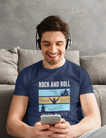 Comfortable Men Oversized in Navy Blue - 210 GSM | Fullmoon Styles