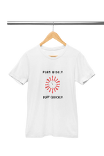 Premium White Regular Fit Tshirt for Men - 180 GSM Cotton | Fullmoon Styles