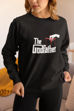 The Godfather Women Regular Fit Sweatshirt 320 Black Regular Fit Sweatshirt - Premium Cotton Women Wear