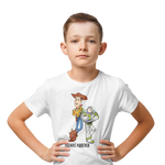 Premium White Regular Fit Tshirt for Kids - 180 GSM Cotton | Fullmoon Styles