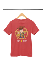 Premium Red Regular Fit Tshirt for Women - 180 GSM Cotton | Fullmoon Styles