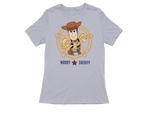 Women Regular Fit Tshirt - Toy Story Woody Sheriff Women Regular Fit Tshirt 180 Gray | Fullmoon Styles