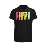 Women Regular Fit Tshirt - Chess Women Regular Fit Tshirt 180 Black | Fullmoon Styles