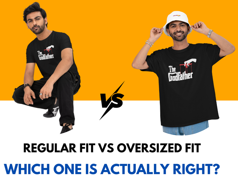 Regular Fit vs Oversized T-Shirts: Which One Should You Choose