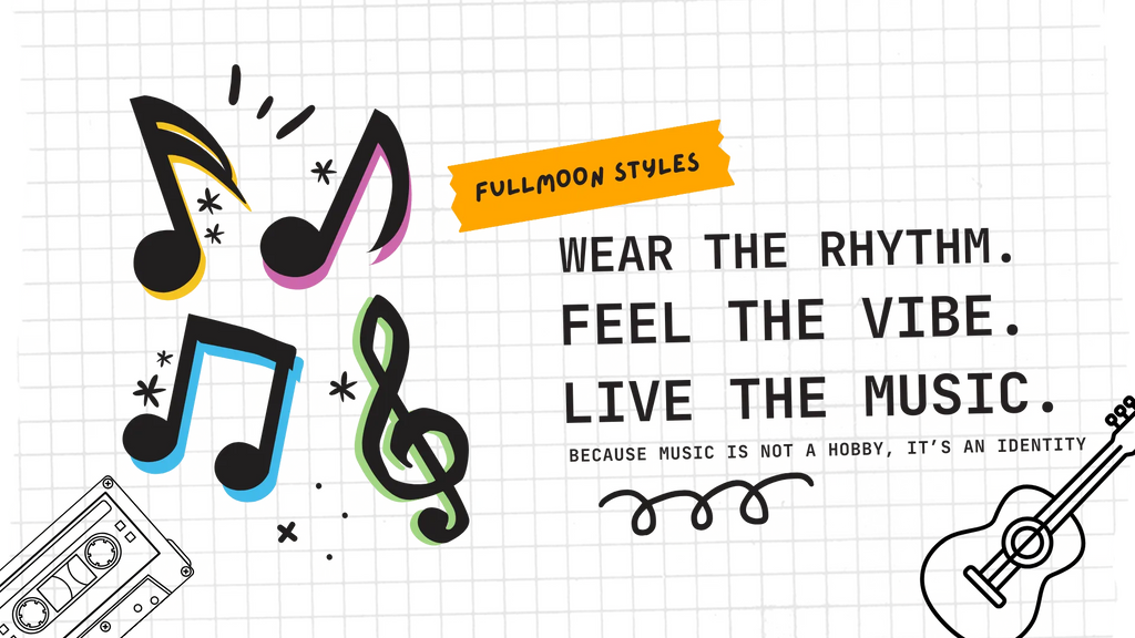 Music Lover T-Shirts | Fullmoon Styles