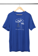 Premium Royal Blue Regular Fit Tshirt for Women - 180 GSM Cotton | Fullmoon Styles