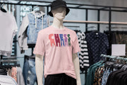 Baby Pink Oversized - Chess Men Oversized 240 Design | Men Fashion