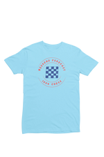 Chess Forecast Women Regular Fit Tshirt 180 Sky Blue Regular Fit Tshirt - Premium Cotton Women Wear