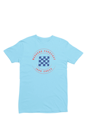 Chess Forecast Women Regular Fit Tshirt 180 Sky Blue Regular Fit Tshirt - Premium Cotton Women Wear