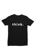 Men Regular Fit Tshirt - Chess Think Men Regular Fit Tshirt 180 Black | Fullmoon Styles