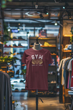 Premium Maroon Regular Fit Tshirt for Women - 180 GSM Cotton | Fullmoon Styles