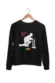 Premium Black Regular Fit Sweatshirt for Men - 320 GSM Cotton | Fullmoon Styles