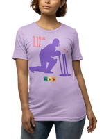 Comfortable Women Regular Fit Tshirt in Lavender - 180 GSM | Fullmoon Styles