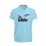 Women Regular Fit Tshirt - The Godfather Women Regular Fit Tshirt 180 Sky Blue | Fullmoon Styles
