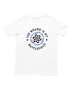Comfortable Women Regular Fit Tshirt in White - 180 GSM | Fullmoon Styles