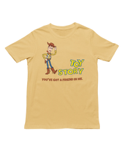 Men Oversized - Toy Story Woody Men Oversized 240 Beige | Fullmoon Styles