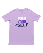 Comfortable Women Regular Fit Tshirt in Lavender - 180 GSM | Fullmoon Styles