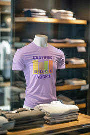 Premium Lavender Regular Fit Tshirt for Men - 180 GSM Cotton | Fullmoon Styles