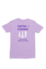 Comfortable Men Regular Fit Tshirt in Lavender - 180 GSM | Fullmoon Styles