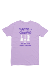 Comfortable Men Regular Fit Tshirt in Lavender - 180 GSM | Fullmoon Styles